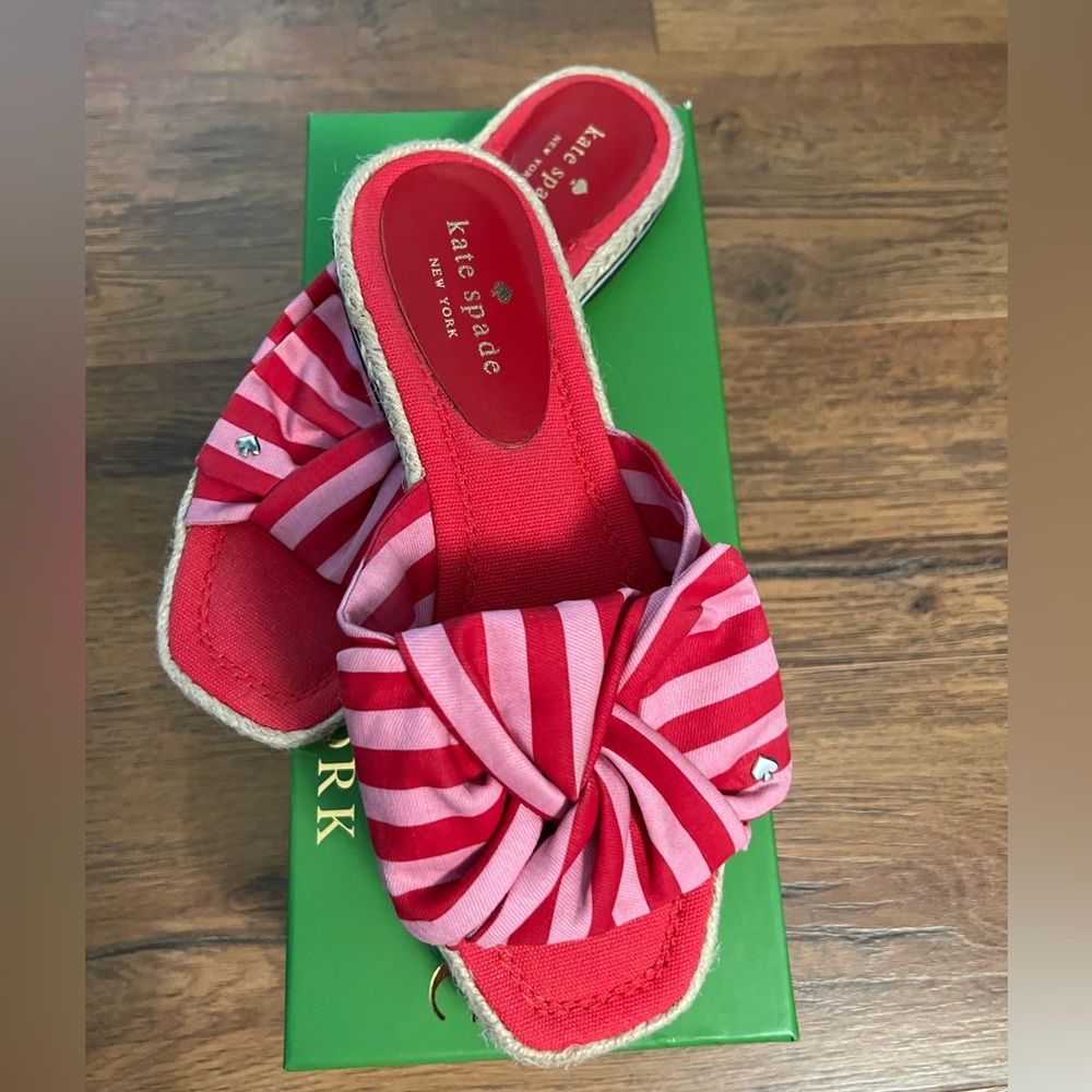Kate Spade Caliana Pink/Red Size 7.5 Sandal